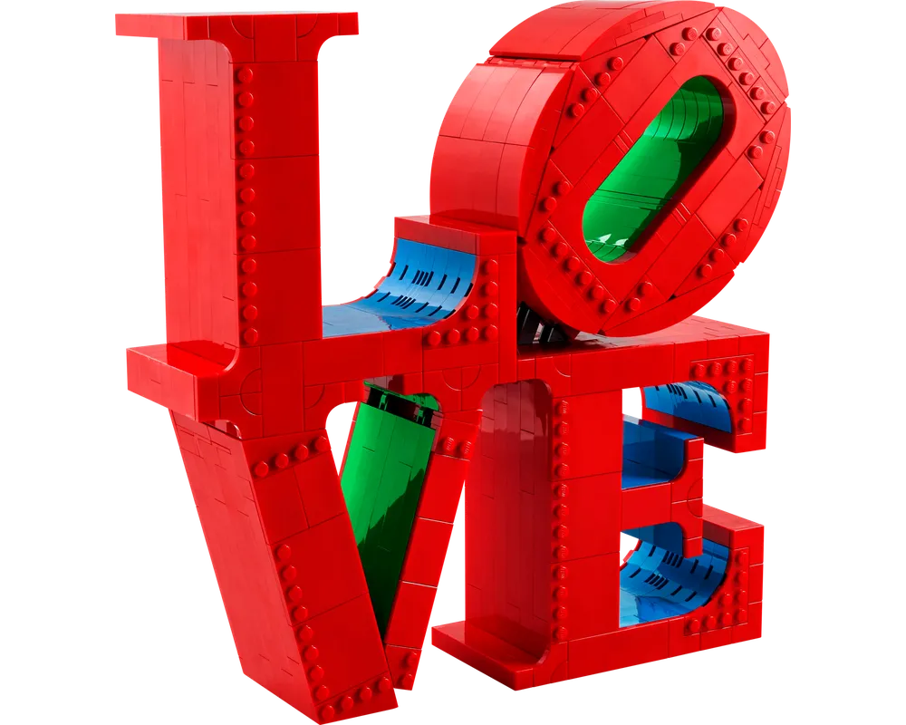 LEGO Art 31214 - LOVE - Authentic LEGO Set Image 2