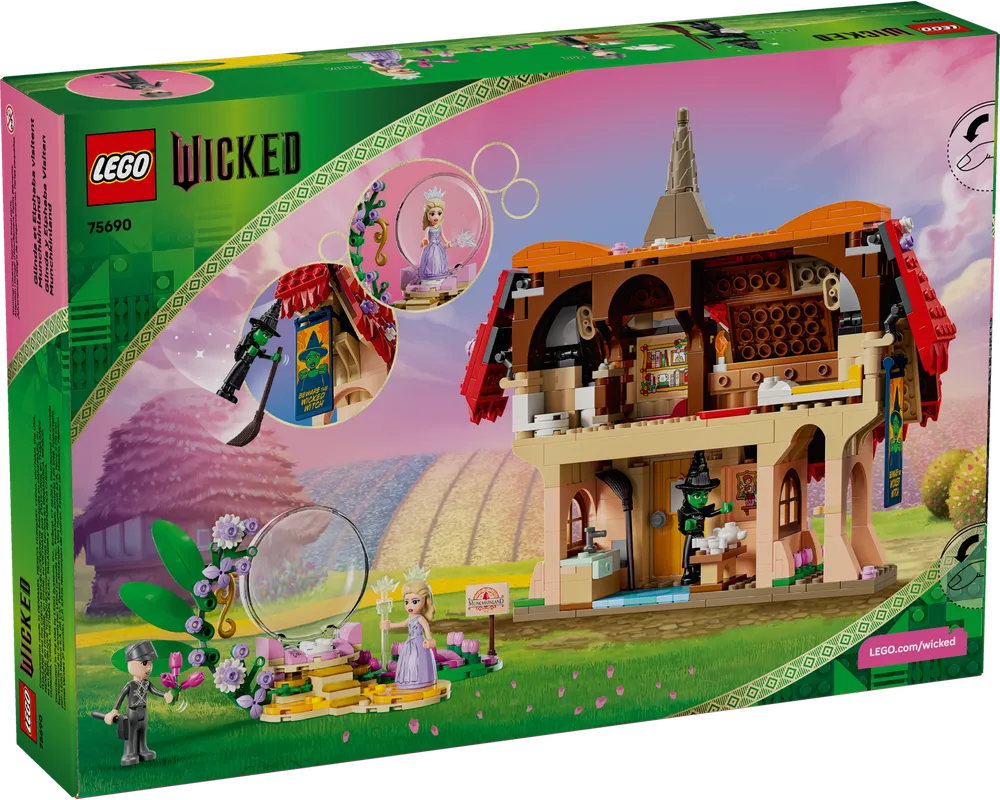 LEGO Wicked 75690 - Glinda & Elphaba Visit Munchkinland - Authentic LEGO Set Image 11