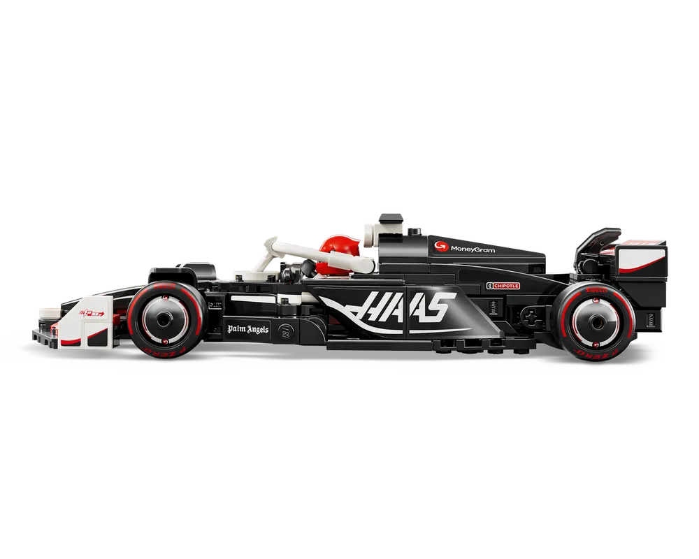 LEGO SPEED CHAMPIONS 77250 - MoneyGram Haas F1 Team VF-24 - Authentic LEGO Set Image 4