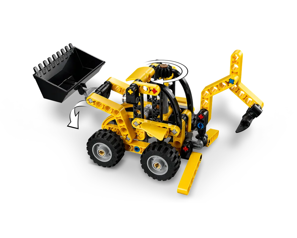 LEGO Technic 42197 - Backhoe Loader - Authentic LEGO Set Image 7