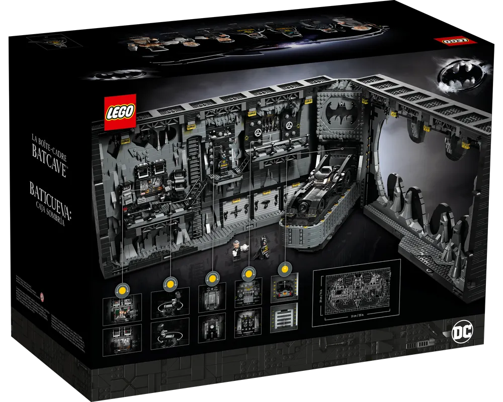 LEGO Super Heroes 76252 - Batcave - Shadow Box - Authentic LEGO Set Image 5
