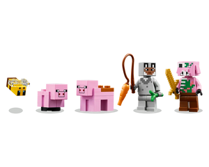 LEGO Minecraft 21268 - The Baby Pig House - Authentic LEGO Set Image 7