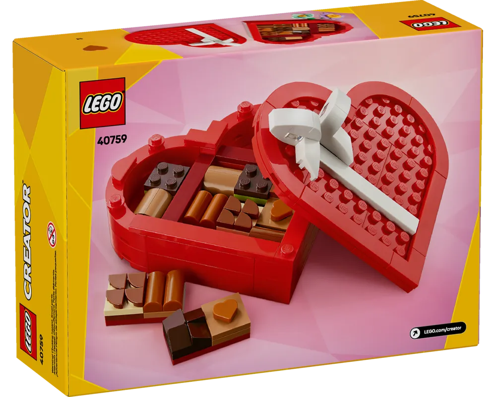 LEGO Creator 40759 - Celebration Series: 2. Valentine&#39;s Day Box - Authentic LEGO Set Image 3