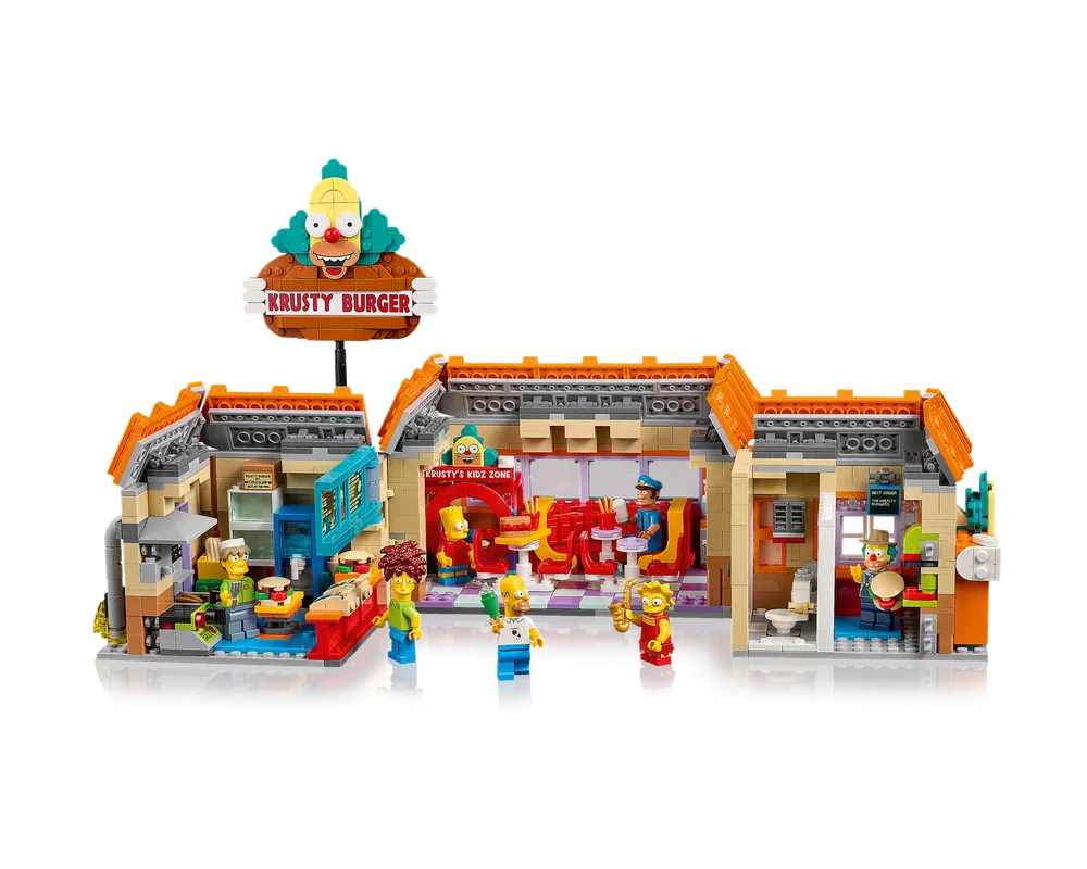 LEGO The Simpsons 10352 - 1 - The Simpsons: Krusty Burger - Authentic LEGO Set Image 23