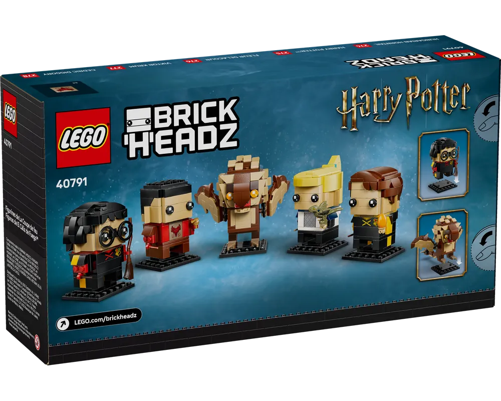 LEGO BrickHeadz 40791 - The Goblet of Fire Figures - Authentic LEGO Set Image 4