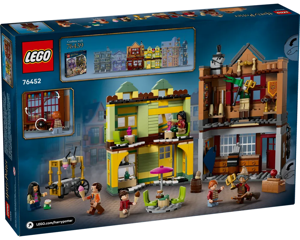 LEGO Harry Potter 76452 - Quality Quidditch Supplies & Ice Cream Parlour - Authentic LEGO Set Image 13
