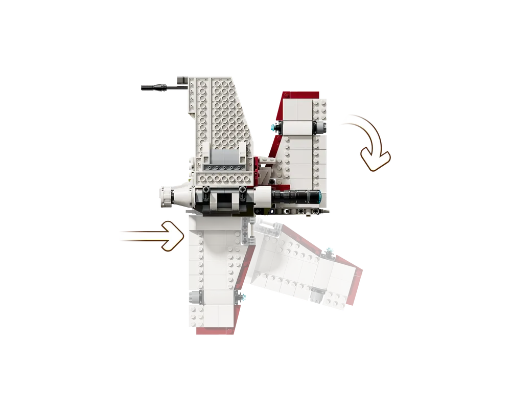 LEGO Star Wars 75432 - V-19 Torrent Starfighter - Authentic LEGO Set Image 9