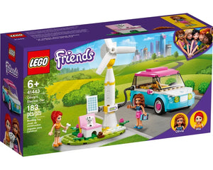 LEGO Friends 41443 - Olivia&#39;s Electric Car - Authentic LEGO Set Main Image