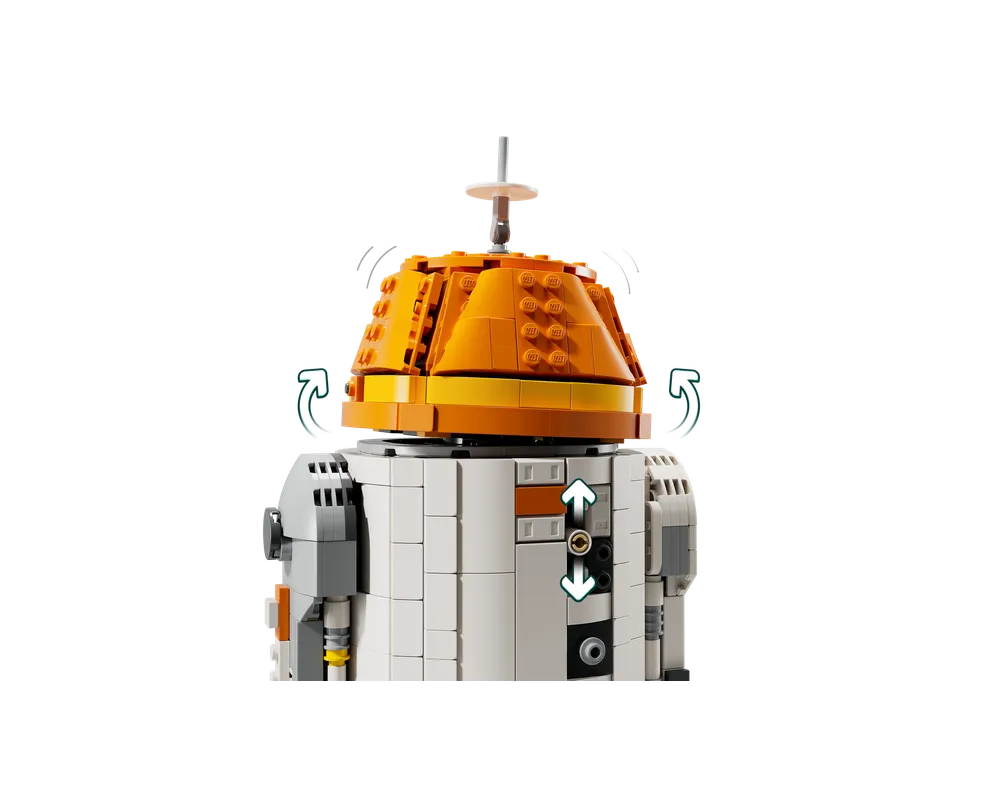 LEGO Star Wars 75416 - Chopper (C1-10P) - Authentic LEGO Set Image 6