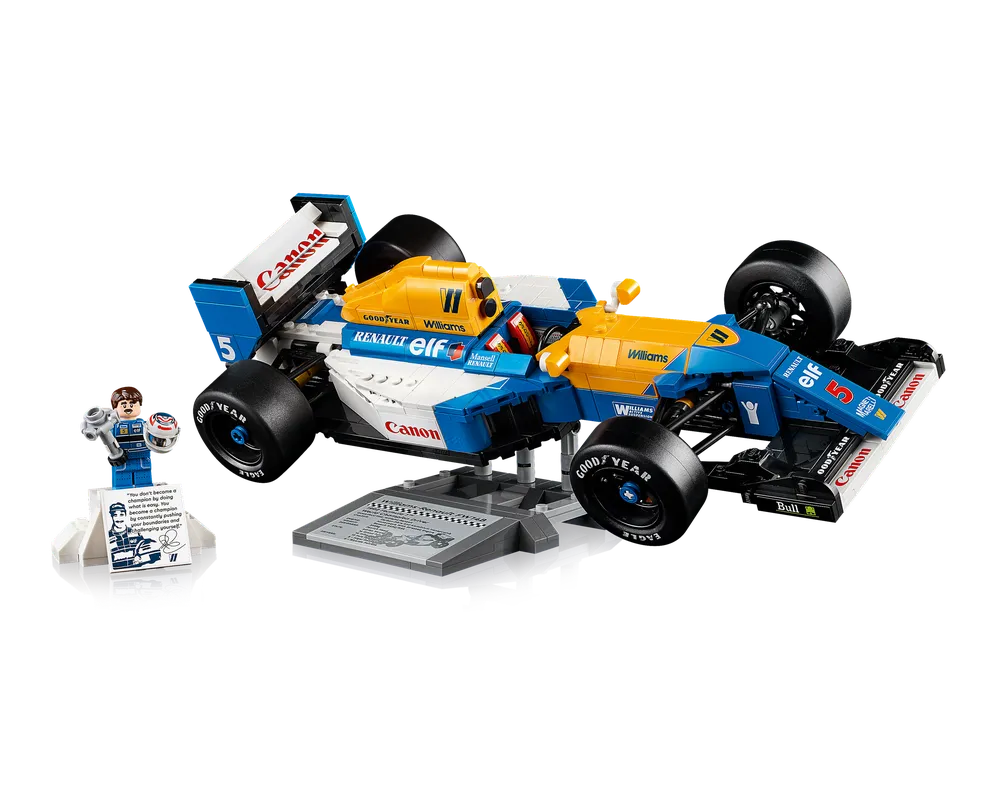 LEGO Creator 10353 - Williams Racing FW14B & Nigel Mansell - Authentic LEGO Set Image 4