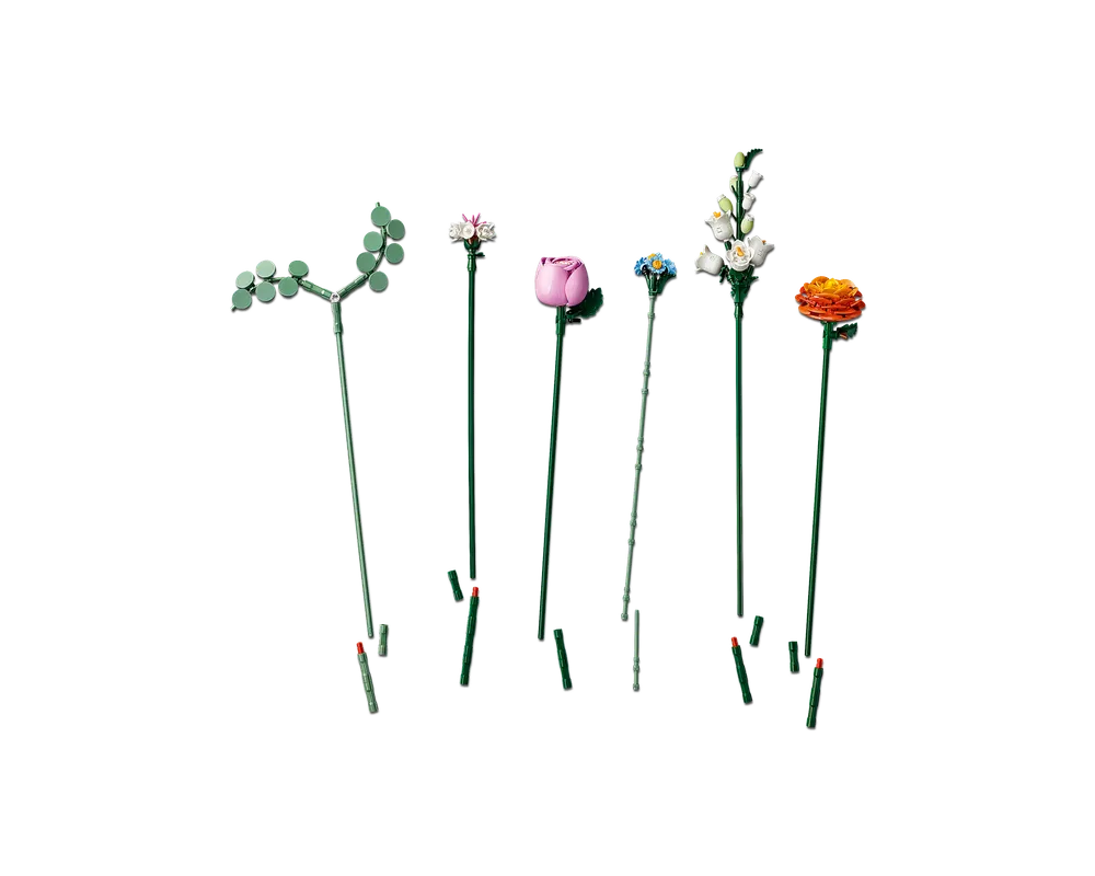 LEGO Botanicals 10342 - Pretty Pink Flower Bouquet - Authentic LEGO Set Image 8