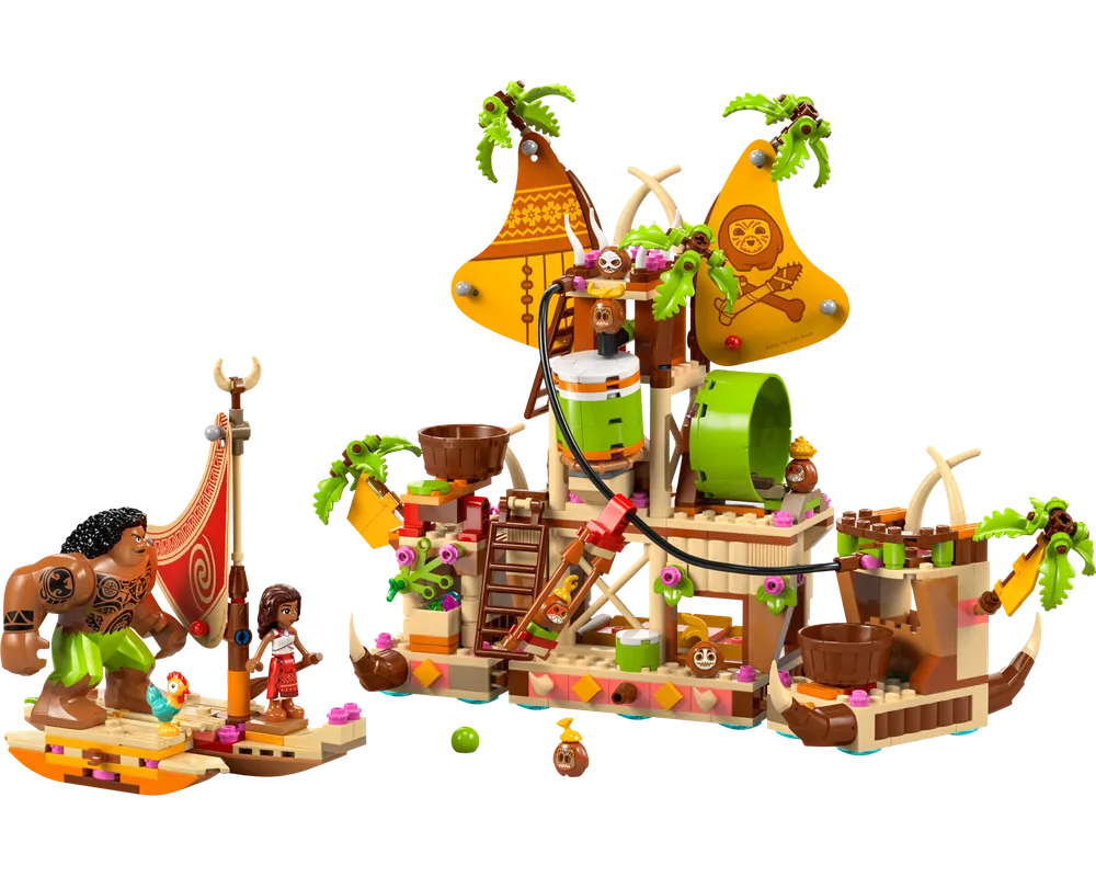 LEGO Disney 43258 - Kakamora Barge - Authentic LEGO Set Image 9