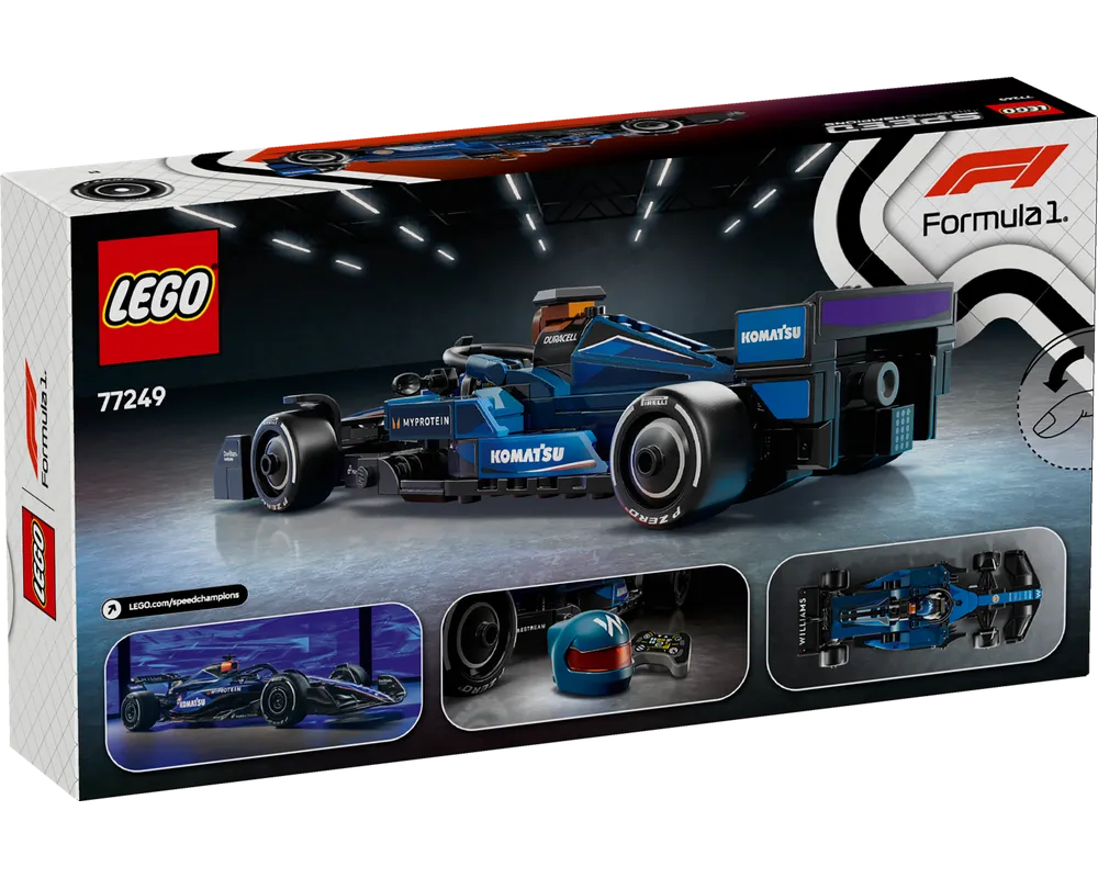 LEGO SPEED CHAMPIONS 77249 - Williams Racing FW46 - Authentic LEGO Set Image 3