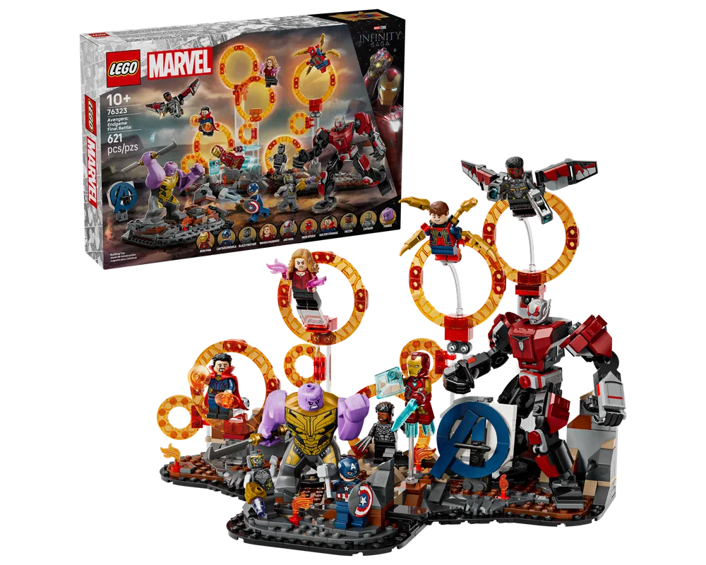 LEGO Super Heroes 76323 - Avengers: Endgame Final Battle - Authentic LEGO Set Main Image