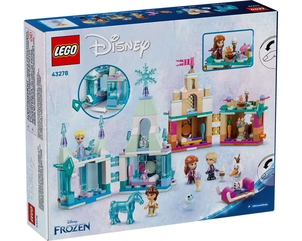 LEGO Disney 43278 - Mini Arendelle Castle & Elsa's Ice Palace - Authentic LEGO Set Image 13