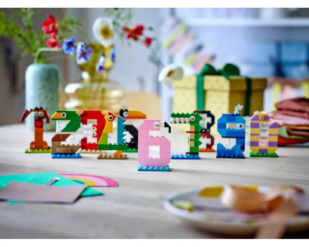 LEGO Holiday & Event 40807 - Birthday Numbers - Authentic LEGO Set Image 15