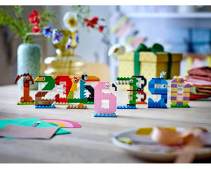 LEGO Holiday & Event 40807 - Birthday Numbers - Authentic LEGO Set Image 15