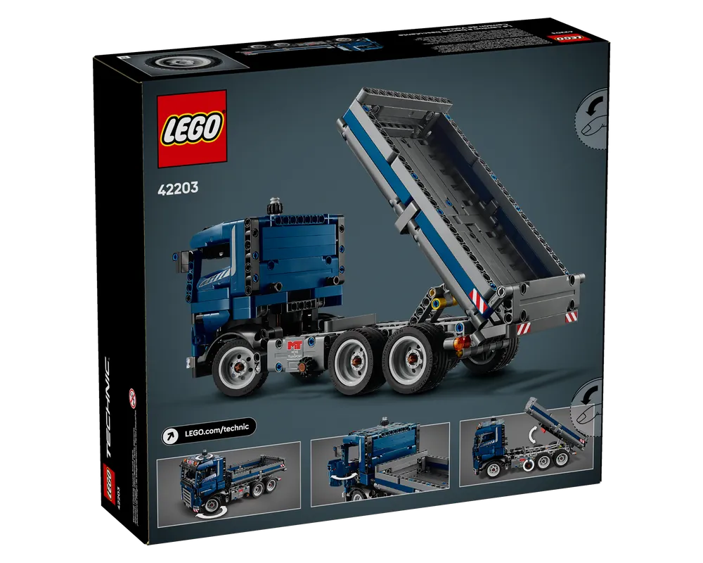 LEGO Technic 42203 - Tipping Dump Truck - Authentic LEGO Set Image 3