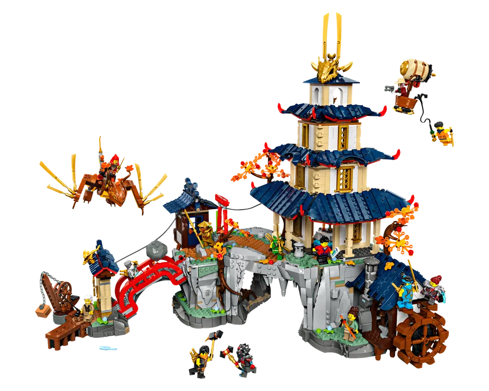 LEGO NINJAGO 71814 - Tournament Temple City - Authentic LEGO Set Image 2