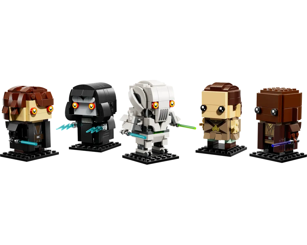 LEGO BrickHeadz 40796 - Revenge of the Sith Heroes & Villains - Authentic LEGO Set Image 2