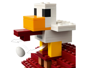 LEGO Minecraft 21273 - The Ghast Balloon Village Attack - Authentic LEGO Set Image 6
