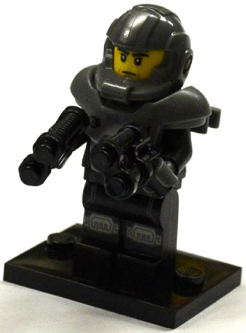 LEGO Collectible Minifigures col13-16 - col13 Galaxy Trooper, Series 13 (Complete Set with Stand and Accessories) - Authentic LEGO Set Main Image