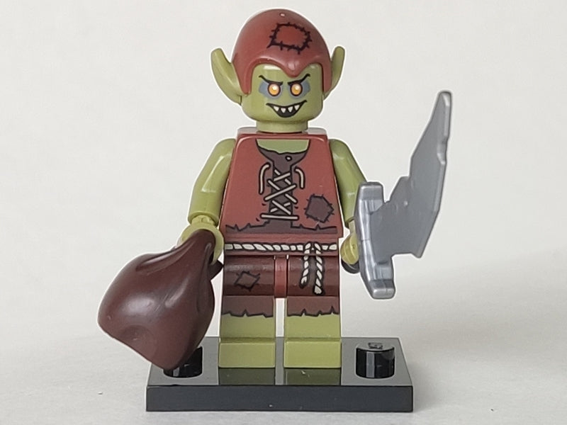 LEGO Collectible Minifigures col13-5 - col13 Goblin, Series 13 (Complete Set with Stand and Accessories) - Authentic LEGO Set Main Image