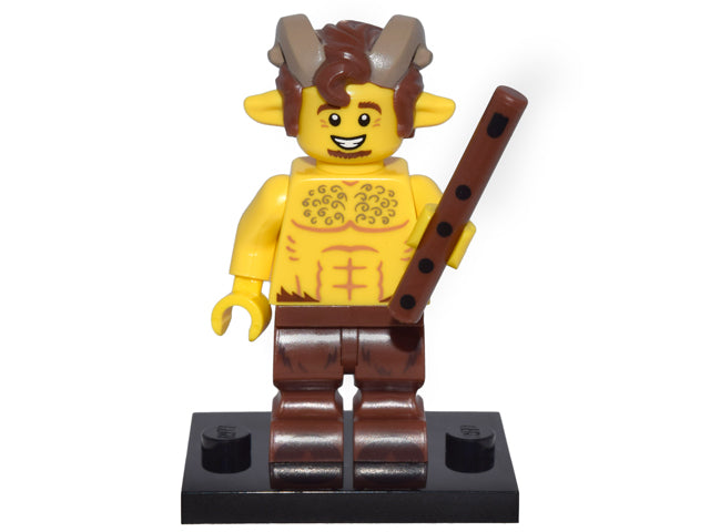 LEGO Collectible Minifigures col15-7 - col15 Faun, Series 15 (Complete Set with Stand and Accessories) - Authentic LEGO Set Main Image