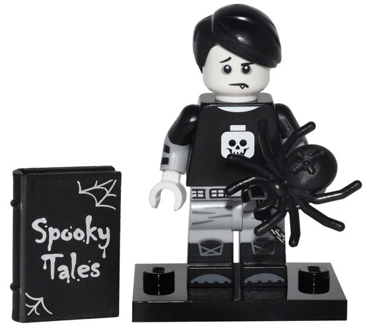 LEGO Collectible Minifigures col16-5 - col16 Spooky Boy, Series 16 (Complete Set with Stand and Accessories) - Authentic LEGO Set Main Image