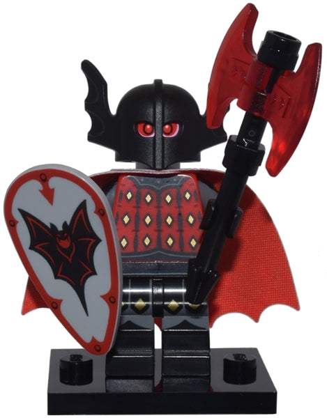 LEGO Collectible Minifigures col25-3 - col25 Vampire Knight, Series 25 (Complete Set with Stand and Accessories) - Authentic LEGO Set Main Image