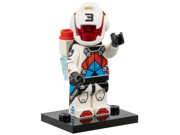 LEGO Collectible Minifigures col27-3 - col27 Jetpack Racer, Series 27 (Complete Set with Stand and Accessories) - Authentic LEGO Set Main Image