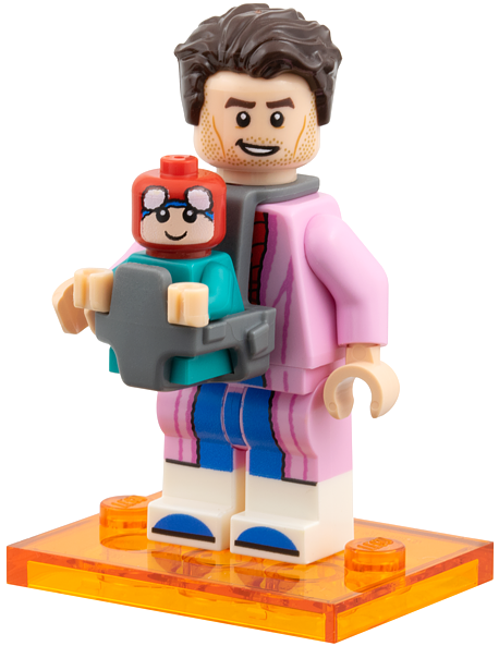 LEGO Collectible Minifigures colspi-10 - Peter B. Parker / Spider-Man & May 'Mayday' Parker, Spider-Man Across the Spider-Verse (Complete Set with Stand and Accessories) - Authentic LEGO Set Main Image