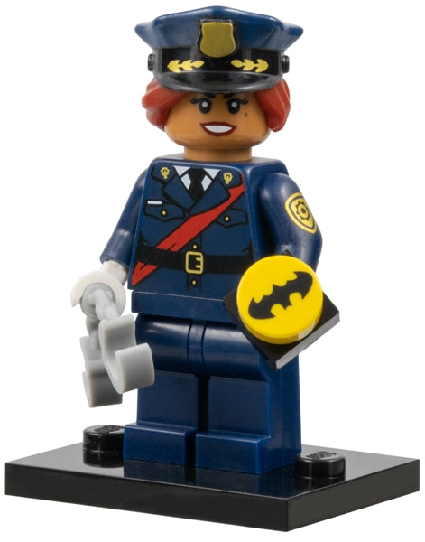 LEGO Collectible Minifigures coltlbm-6 - coltlbm Barbara Gordon, The LEGO Batman Movie, Series 1 (Complete Set with Stand and Accessories) - Authentic LEGO Set Main Image