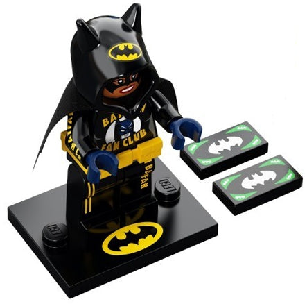 LEGO Collectible Minifigures coltlbm2-11 - coltlbm2 Bat-Merch Batgirl, The LEGO Batman Movie, Series 2 (Complete Set with Stand and Accessories) - Authentic LEGO Set Main Image