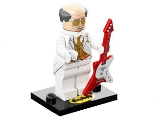 LEGO Collectible Minifigures coltlbm2-2 - coltlbm2 Disco Alfred Pennyworth, The LEGO Batman Movie, Series 2 (Complete Set with Stand and Accessories) - Authentic LEGO Set Main Image