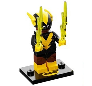 LEGO Collectible Minifigures coltlbm2-20 - coltlbm2 Black Vulcan, The LEGO Batman Movie, Series 2 (Complete Set with Stand and Accessories) - Authentic LEGO Set Main Image