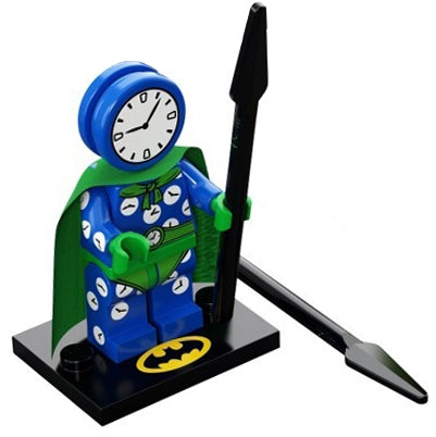 LEGO Collectible Minifigures coltlbm2-3 - coltlbm2 Clock King, The LEGO Batman Movie, Series 2 (Complete Set with Stand and Accessories) - Authentic LEGO Set Main Image