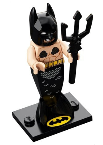 LEGO Collectible Minifigures coltlbm2-5 - coltlbm2 Mermaid Batman, The LEGO Batman Movie, Series 2 (Complete Set with Stand and Accessories) - Authentic LEGO Set Main Image