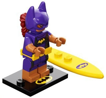LEGO Collectible Minifigures coltlbm2-9 - coltlbm2 Vacation Batgirl, The LEGO Batman Movie, Series 2 (Complete Set with Stand and Accessories) - Authentic LEGO Set Main Image
