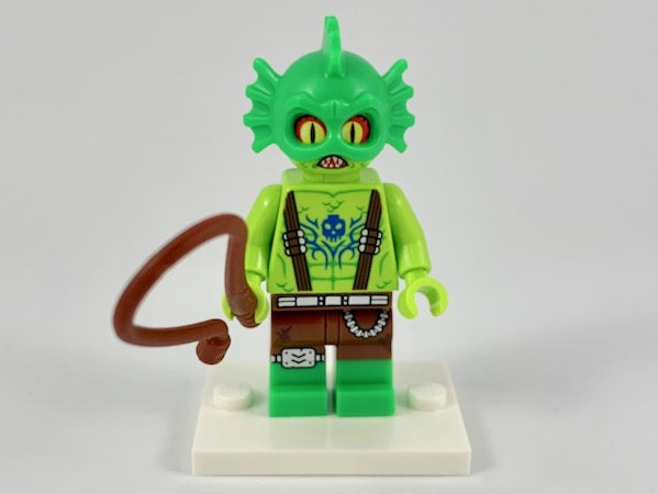 LEGO Collectible Minifigures coltlm2-10 - coltlm2 Swamp Creature, The LEGO Movie 2 (Complete Set with Stand and Accessories) - Authentic LEGO Set Main Image
