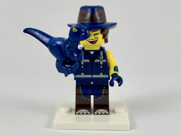 LEGO Collectible Minifigures coltlm2-14 - coltlm2 Vest Friend Rex, The LEGO Movie 2 (Complete Set with Stand and Accessories) - Authentic LEGO Set Main Image