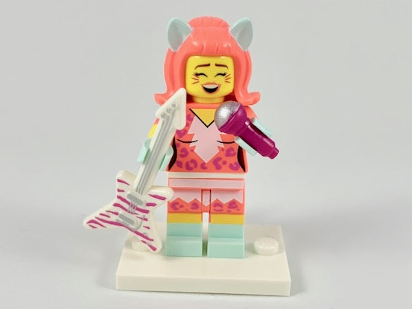 LEGO Collectible Minifigures coltlm2-15 - coltlm2 Kitty Pop, The LEGO Movie 2 (Complete Set with Stand and Accessories) - Authentic LEGO Set Main Image