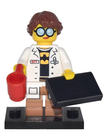 LEGO Collectible Minifigures coltlnm-18 - coltlnm GPL Tech, The LEGO Ninjago Movie (Complete Set with Stand and Accessories) - Authentic LEGO Set Main Image