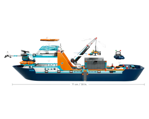 LEGO City 60368 - Arctic Explorer Ship - Authentic LEGO Set Image 8