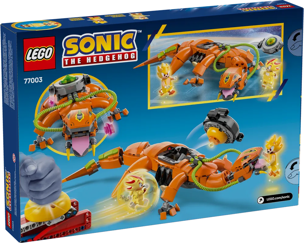 LEGO Sonic the Hedgehog 77003 - Super Shadow vs. Biolizard - Authentic LEGO Set Image 3