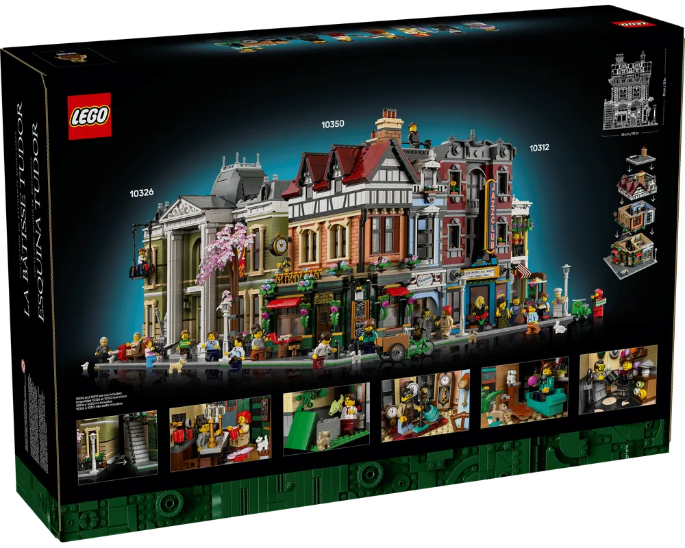 LEGO Creator 10350 - Tudor Corner - Authentic LEGO Set Image 2
