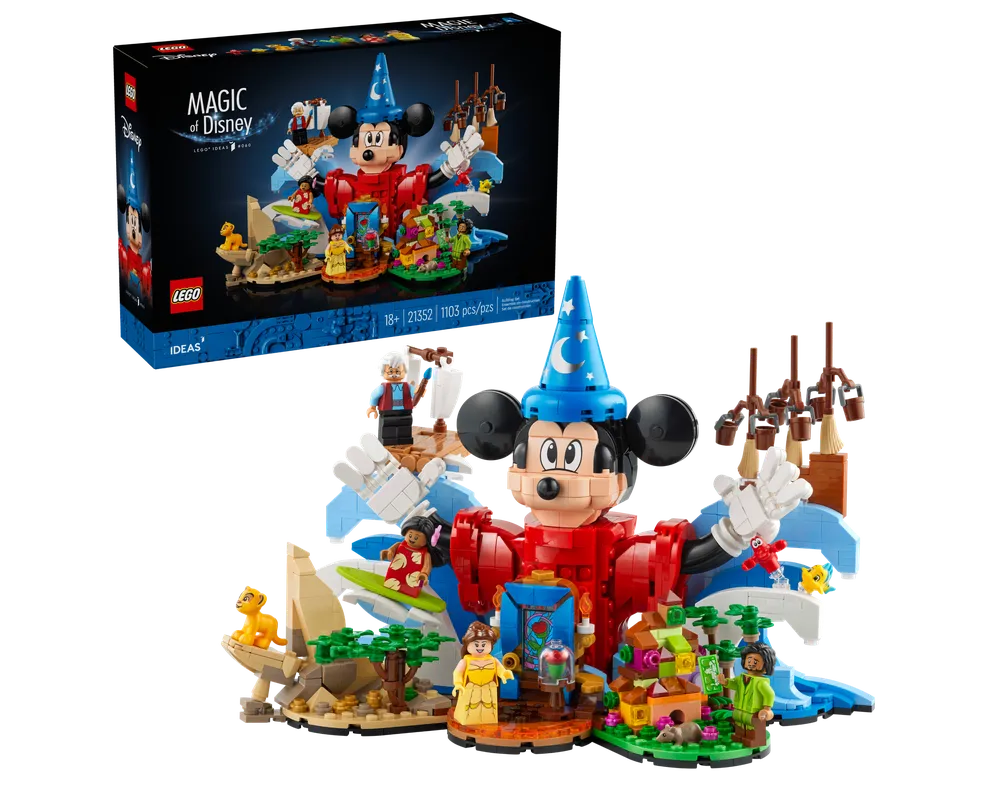 LEGO LEGO Ideas &#40;CUUSOO&#41; 21352 - Magic of Disney - Authentic LEGO Set Main Image
