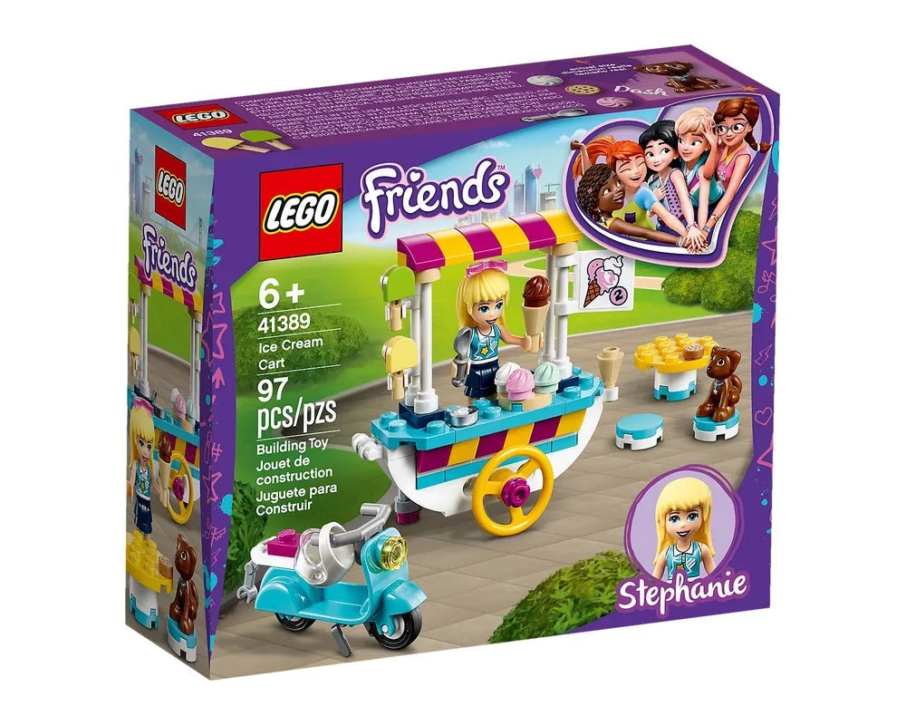 LEGO Friends 41389 - Ice Cream Cart - Authentic LEGO Set Main Image