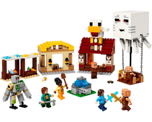 LEGO Minecraft 21273 - The Ghast Balloon Village Attack - Authentic LEGO Set Image 2