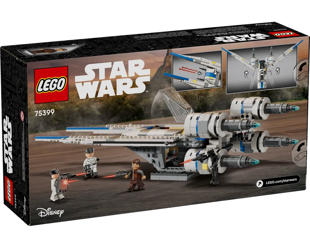 LEGO Star Wars 75399 - Rebel U-Wing Starfighter - Authentic LEGO Set Image 5
